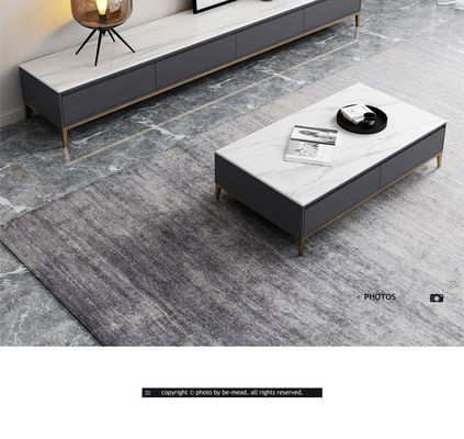 200x40x25cm最小主義のTVの単位のコーヒー テーブル セット